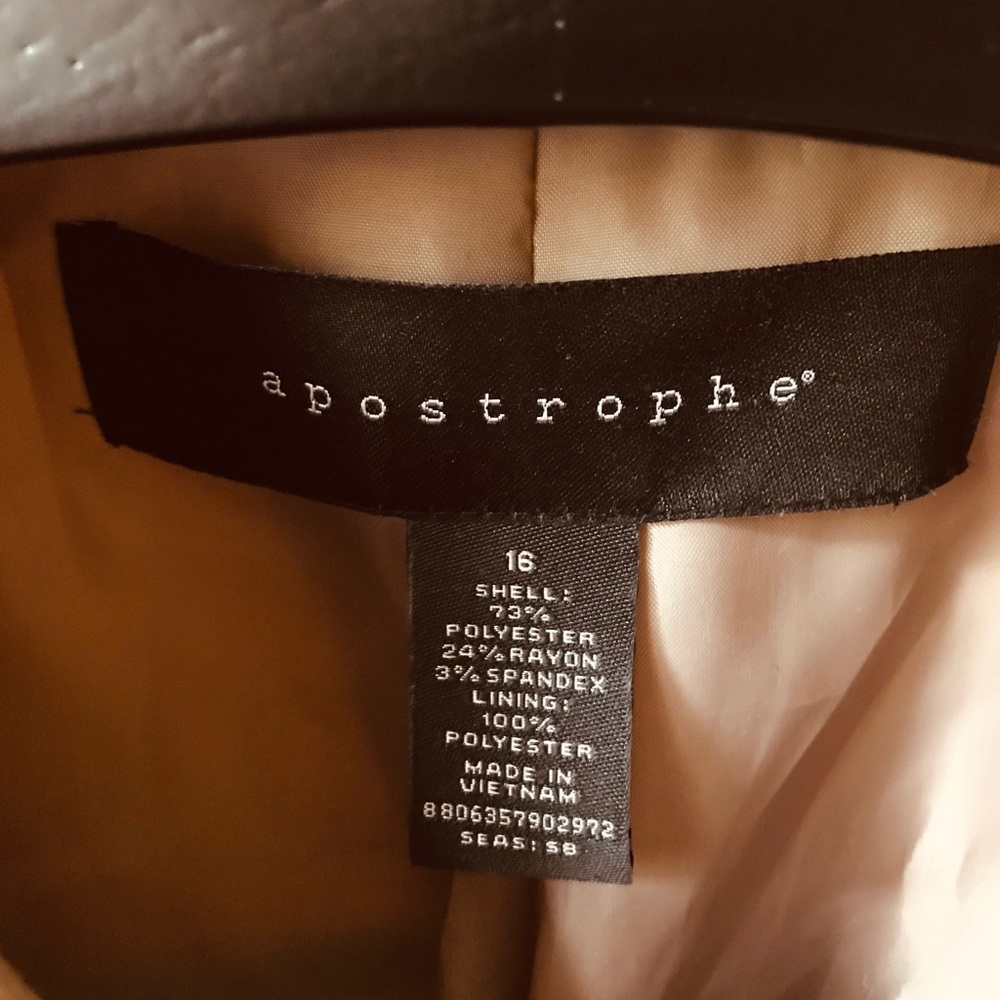 Apostrophe Safari Style Jacket - Picture 5 of 5